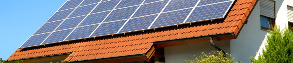 solar panels 10 Ways to Go Green at Home